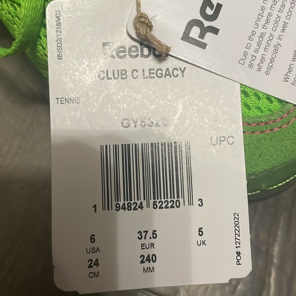 Special Edition Reebok - Daniel Moon Trainers - Picture 8 of 8